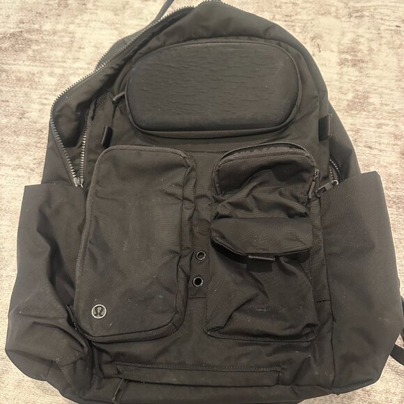 Lululemon Cruiser Large Backpack 28L Black/Rhino Grey main image 4